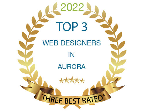 3 best rated website designer Aurora